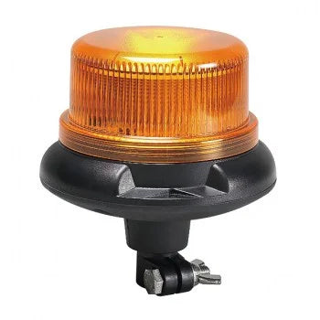 LED Din Pole Mount Amber Strobe