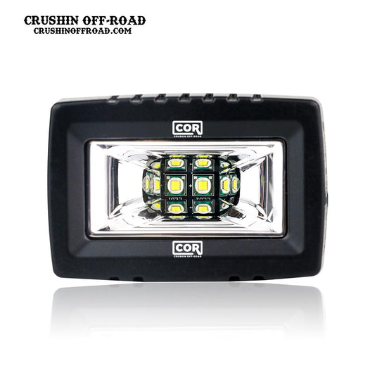 2"  Rectangle 20W Work, Scene Pattern LED Light, 120 Deg.