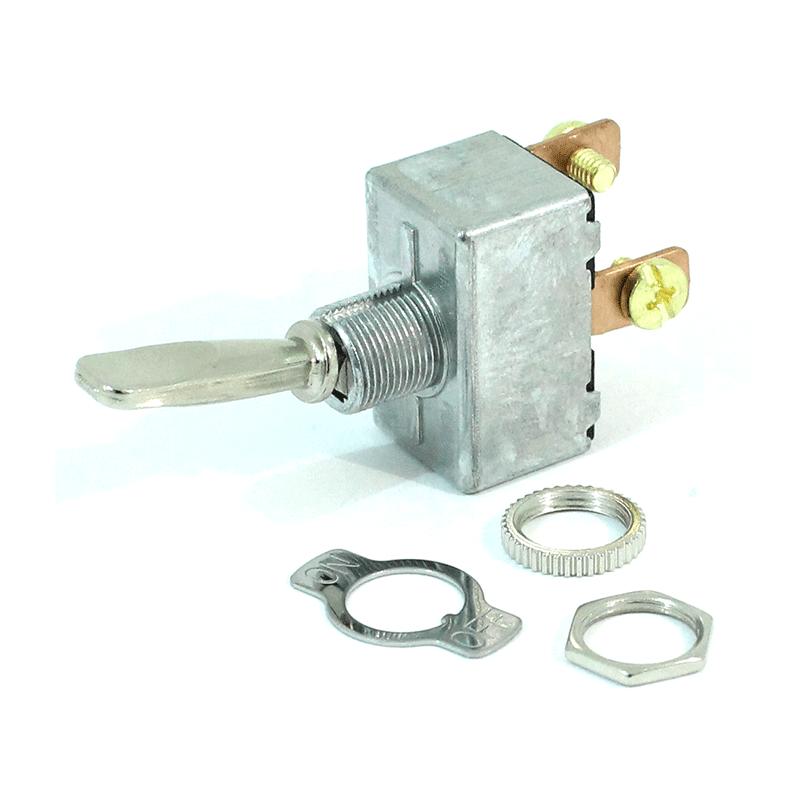 Heavy Duty 50A Toggle Switch, ON-OFF, SPST, Pollak 34-212