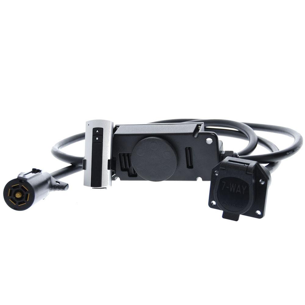 COR Trailer Strobe Flasher Kit, Trailer Tongue Magnetic Mount Kit, with Remote