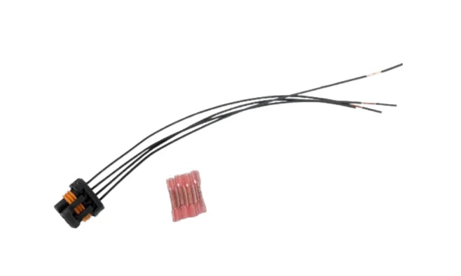 Delphi Metri-Pack 150 4 Way 18awg, Black 1' Pigtail