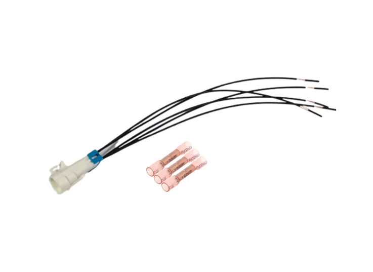Delphi Metri-Pack 150 5 Way 18awg, Black 1' Pigtail