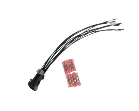 Delphi Metri-Pack 150 6 Way 18awg, Black 1' Pigtail