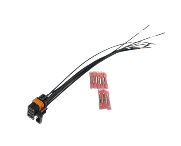 Metri-Pack 150 8 Way 18awg, Black 1' Pigtail