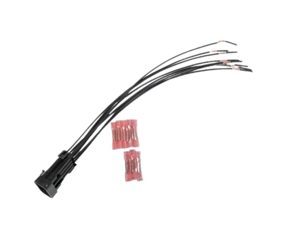 Metri-Pack 150 8 Way 18awg, Black 1' Pigtail